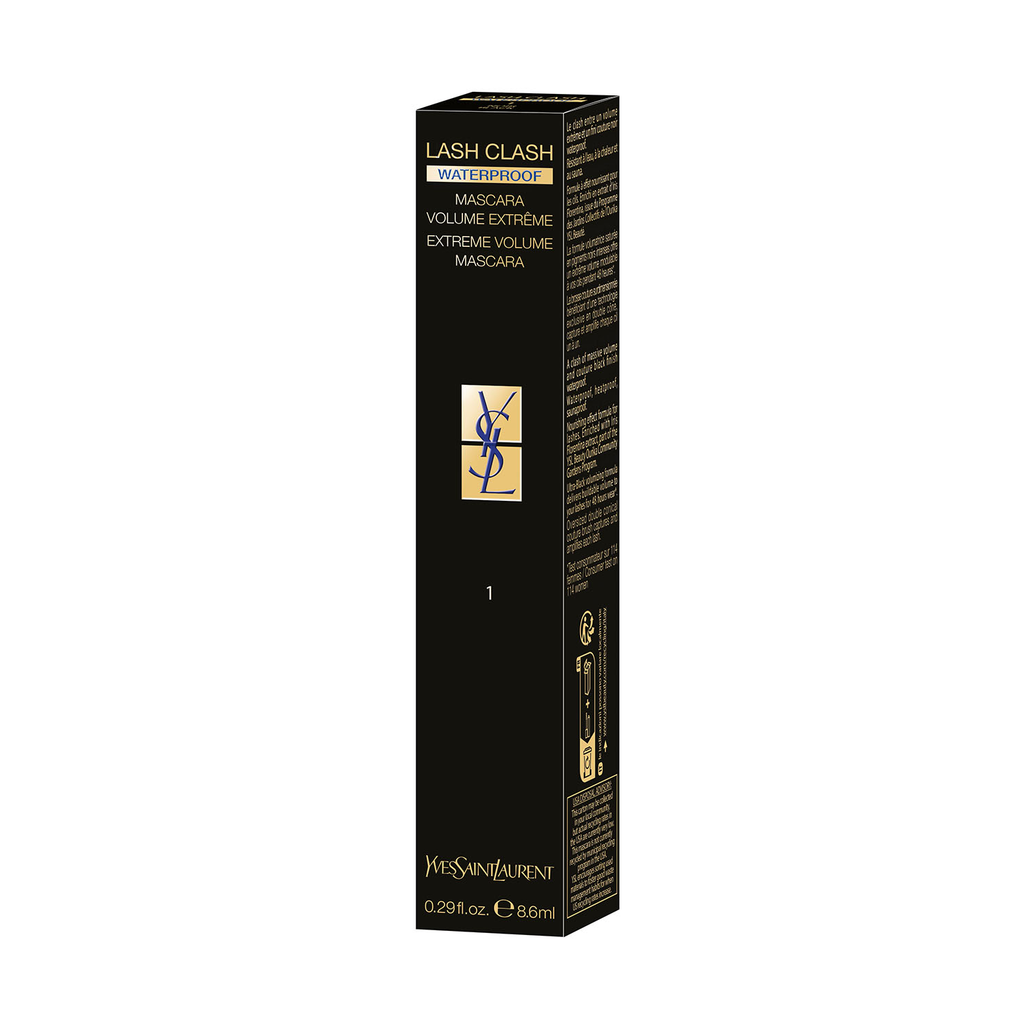 LASH CLASH WATERPROOF YVES SAINT LAURENT (MASCARA DE PESTAÑAS)
